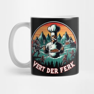 Vert Der Ferk Vintage Mug